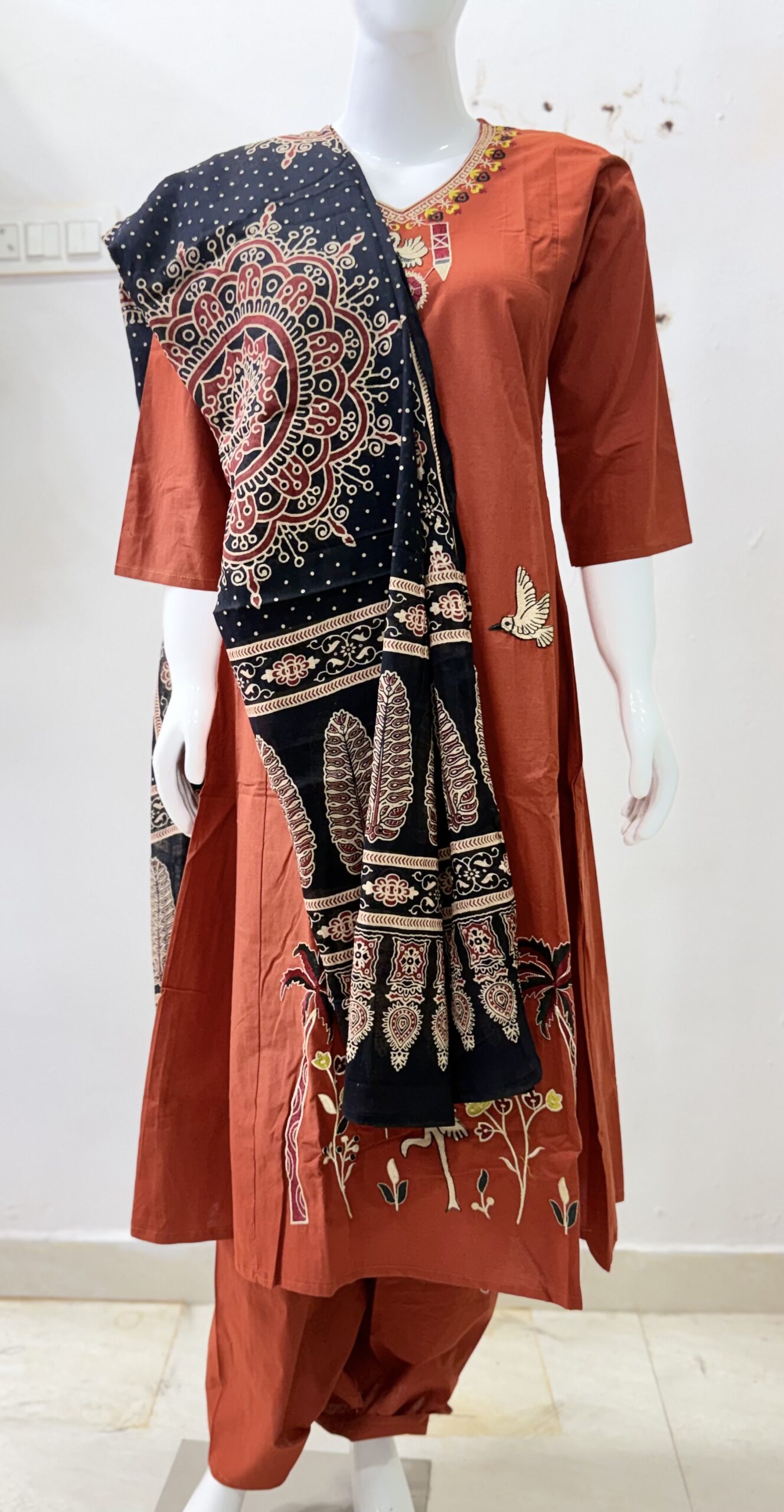 3 PIECE SET COTTON